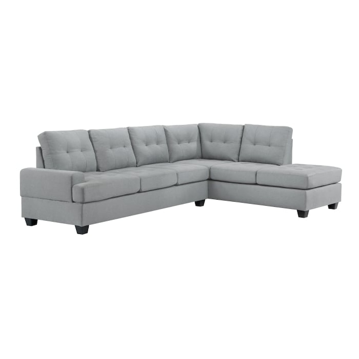 Homelegance Dunstan 2-Piece Reversible Sectional Sofa