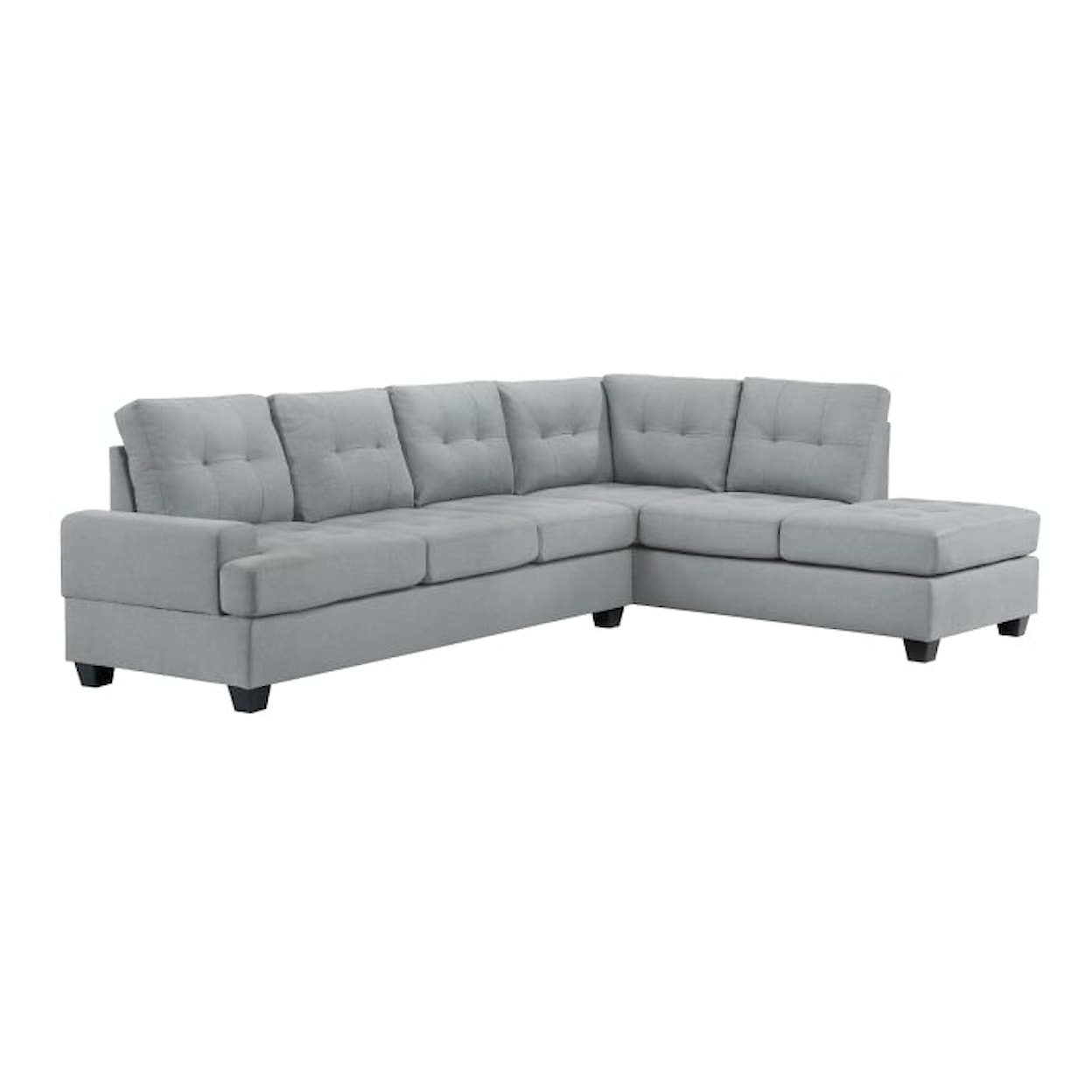 Homelegance Furniture Dunstan 2-Piece Reversible Sectional Sofa