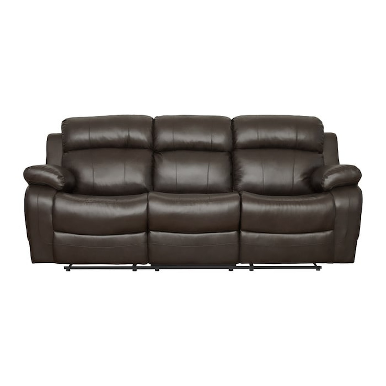 Homelegance Marille Reclining Sofa with Cup Holders