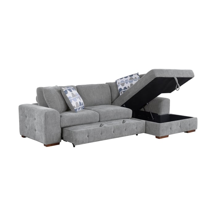 Homelegance Raife 2-Piece Sectional Sofa
