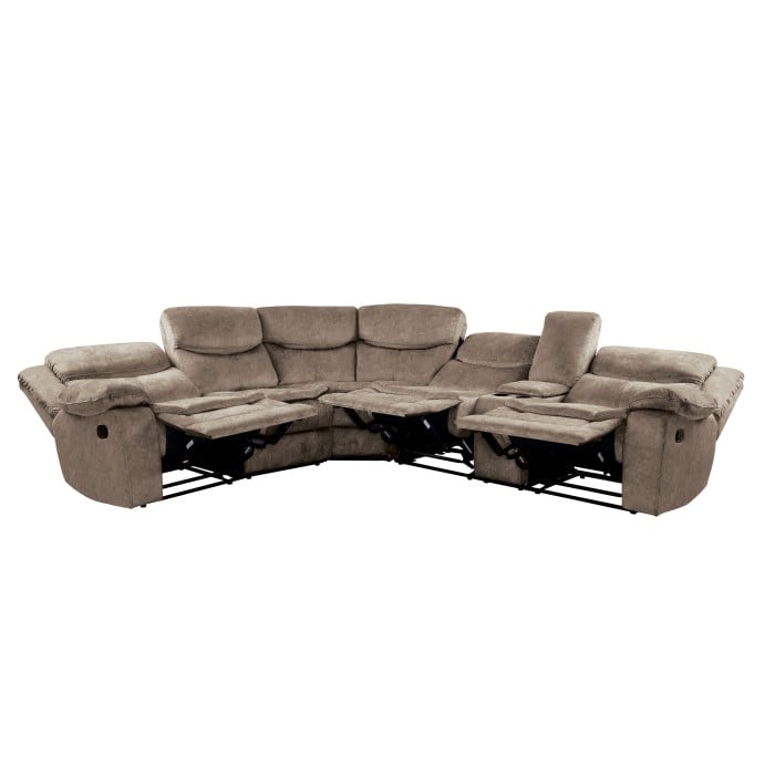 3-Piece Sectional with Right Console