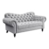 Homelegance Furniture Rosalie Button-Tufted Loveseat