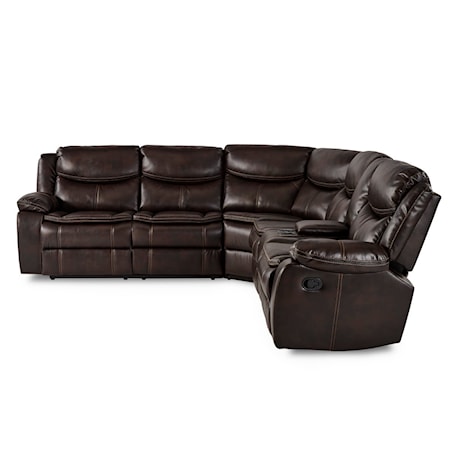 3-Piece Sectional with Right Console