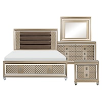 Glam Queen Bedroom Group