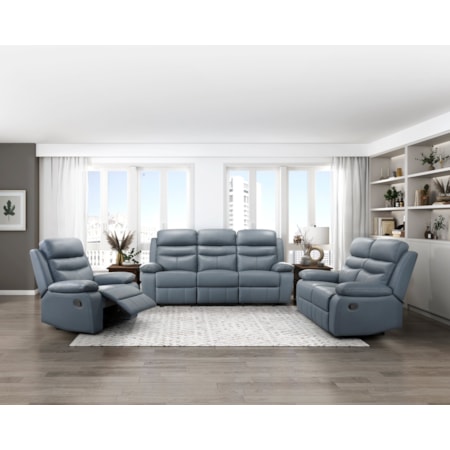 Manual Reclining Loveseat