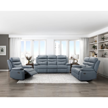 3-pc. Manual Reclining Living Room Set