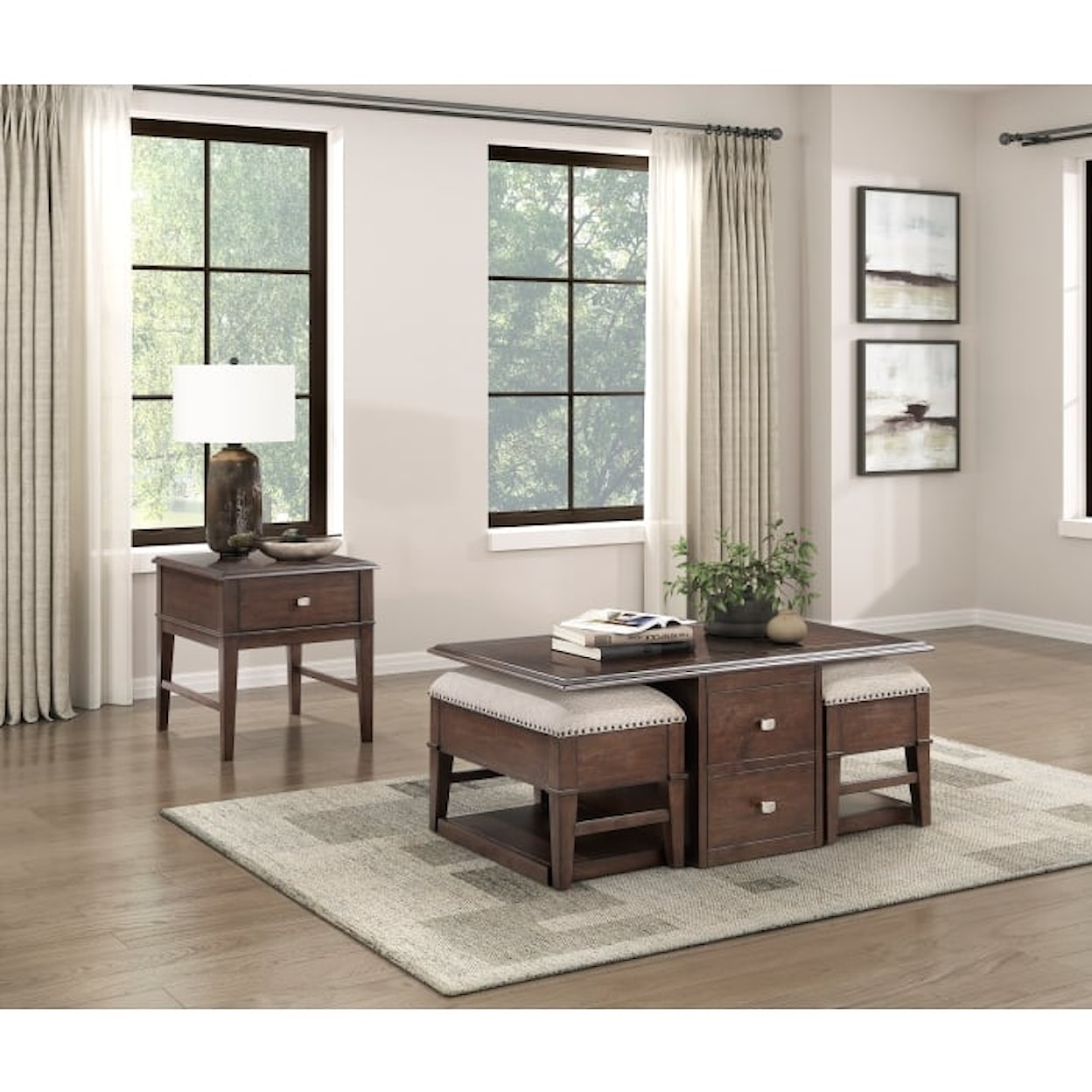 Homelegance Furniture Claremore End Table