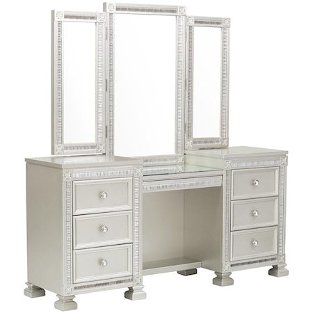 Vanity Dresser with Mirror