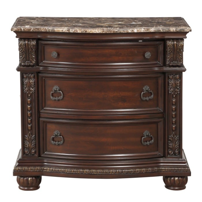 Homelegance Cavalier 3-Drawer Nightstand