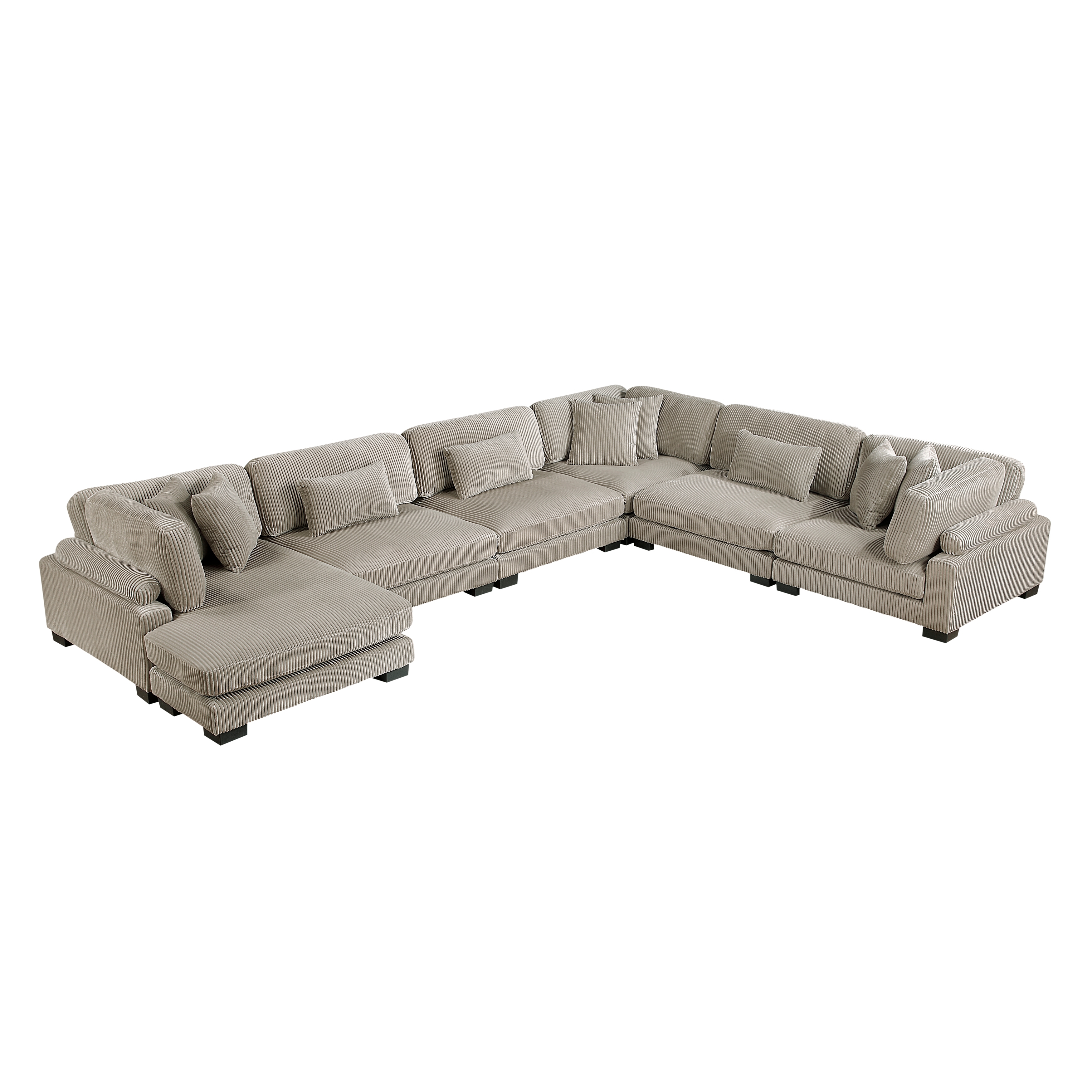 Homelegance Traverse 6-Piece Sectional Sofa