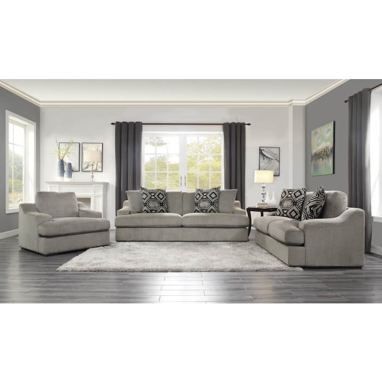 Homelegance Furniture Orofino 2-Piece Living Room Set