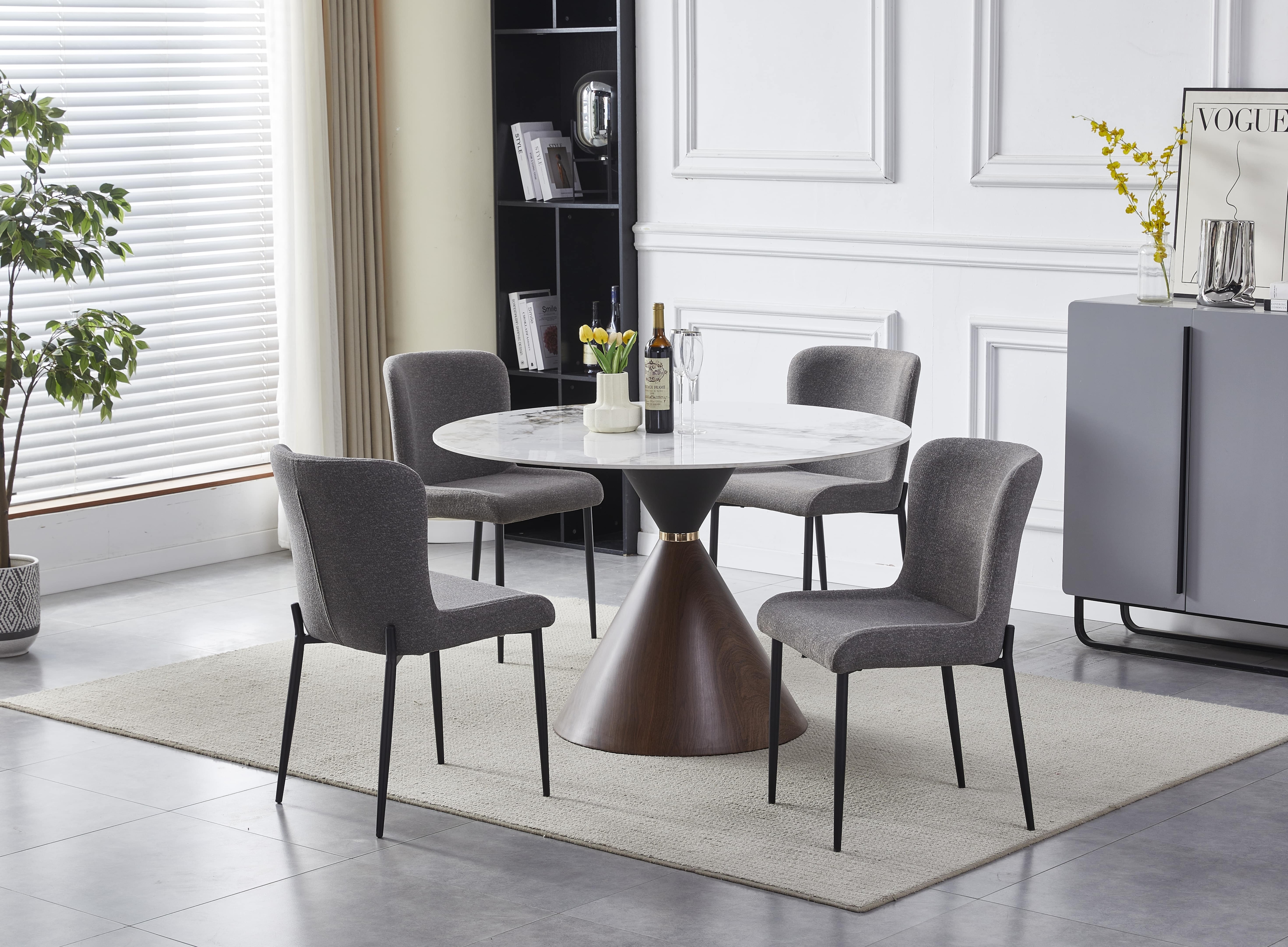 5-Piece Round Dining Set