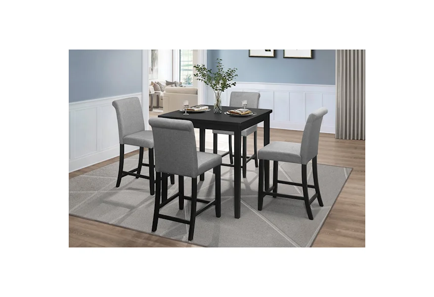 Adina 5-Piece Dining Set by Homelegance at Dream Home Interiors