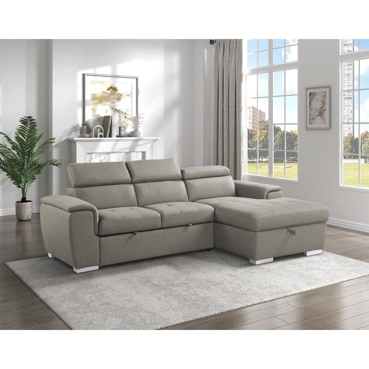 Homelegance Furniture Berel 2-Piece Sectional