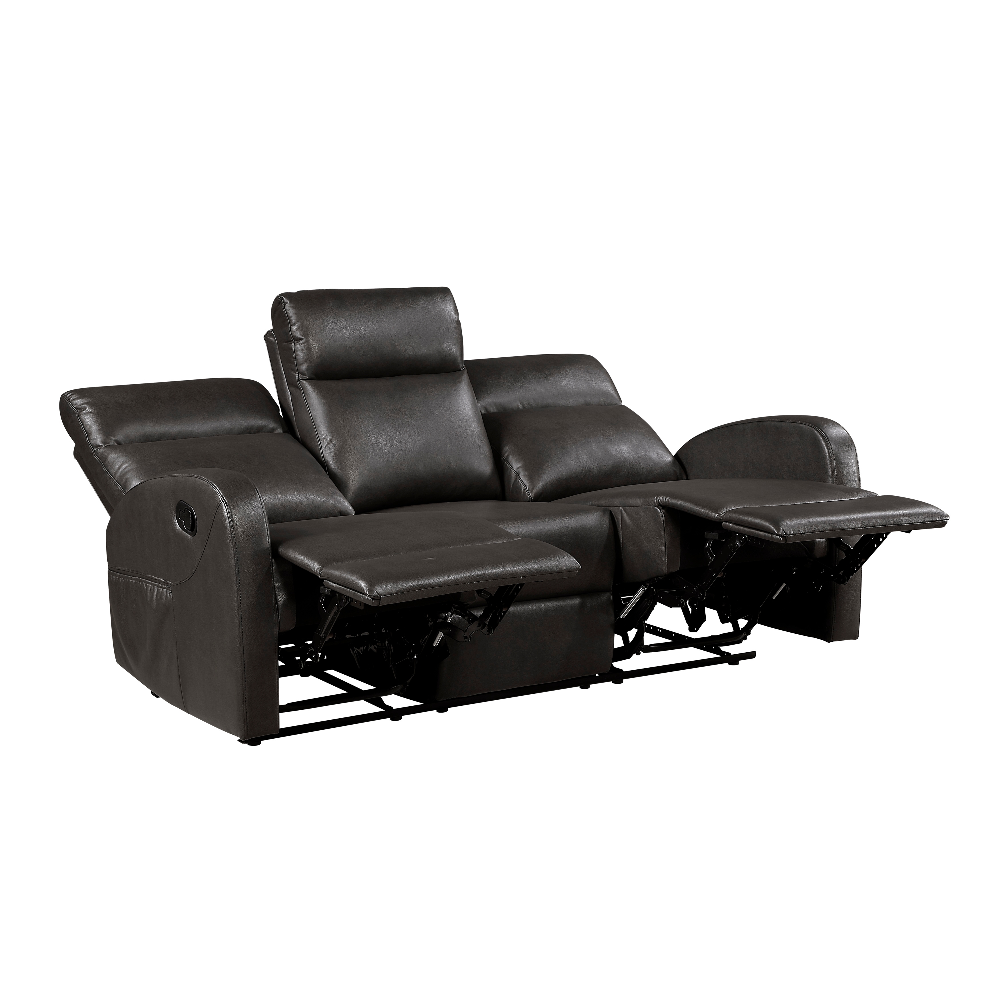Homelegance Allen 2-pc. Faux-Leather Manual Reclining Set