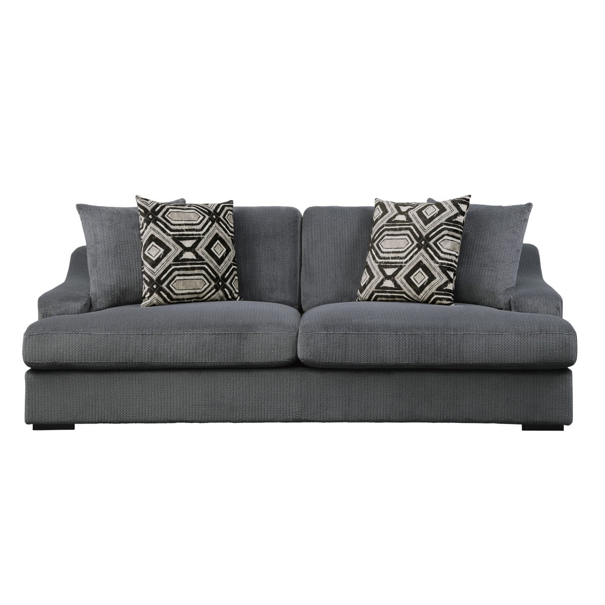Homelegance Orofino 9404DG3 Contemporary LowProfile Stationary Sofa