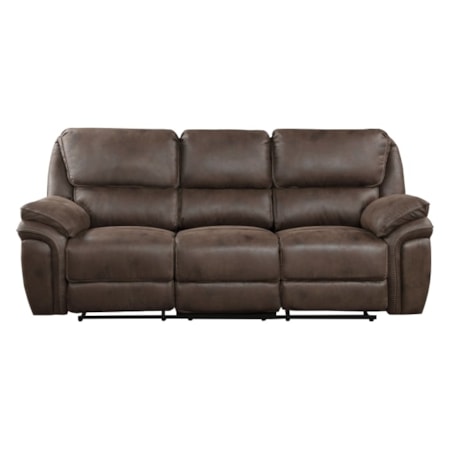 Dual Manual Reclining Sofa