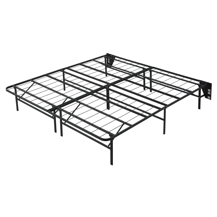 Homelegance Elevated King Foldable Metal Platform Bed Frame