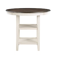 Transitional Counter Height Dining Table