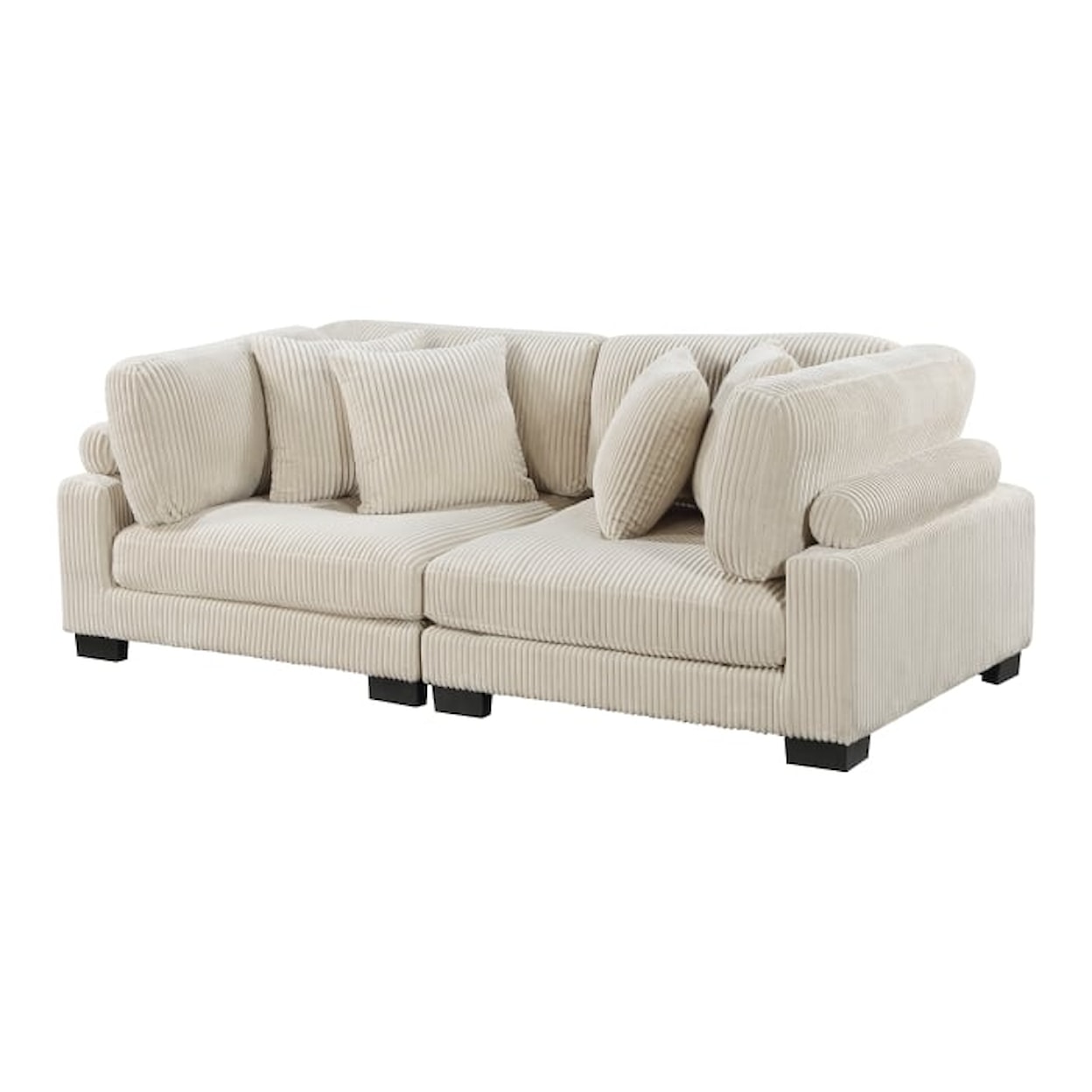 Homelegance Furniture Traverse 2-Piece Love Seat