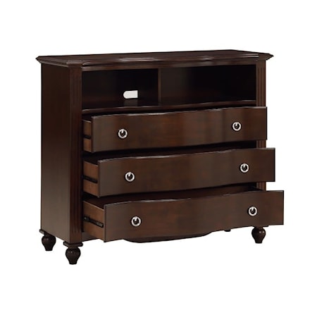 3-Drawer Media Chest