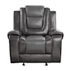 Homelegance Briscoe Glider Reclining Chair