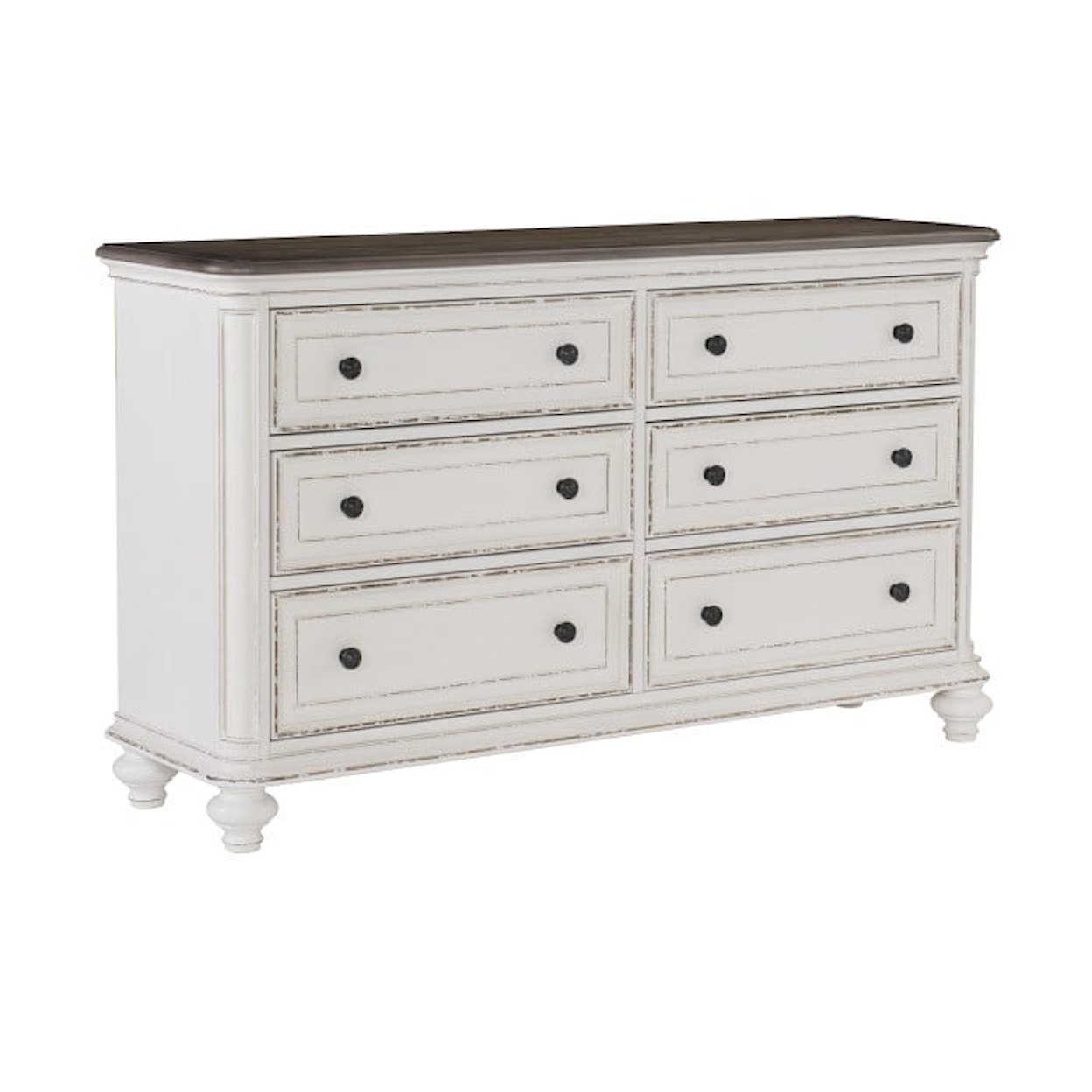 Homelegance Furniture Baylesford 6-Drawer Bedroom Dresser