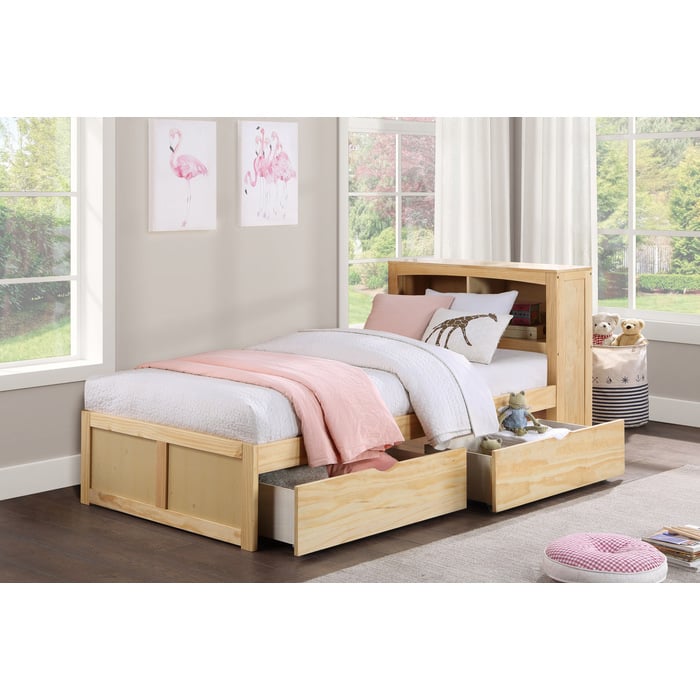 Twin Bookcase Bed