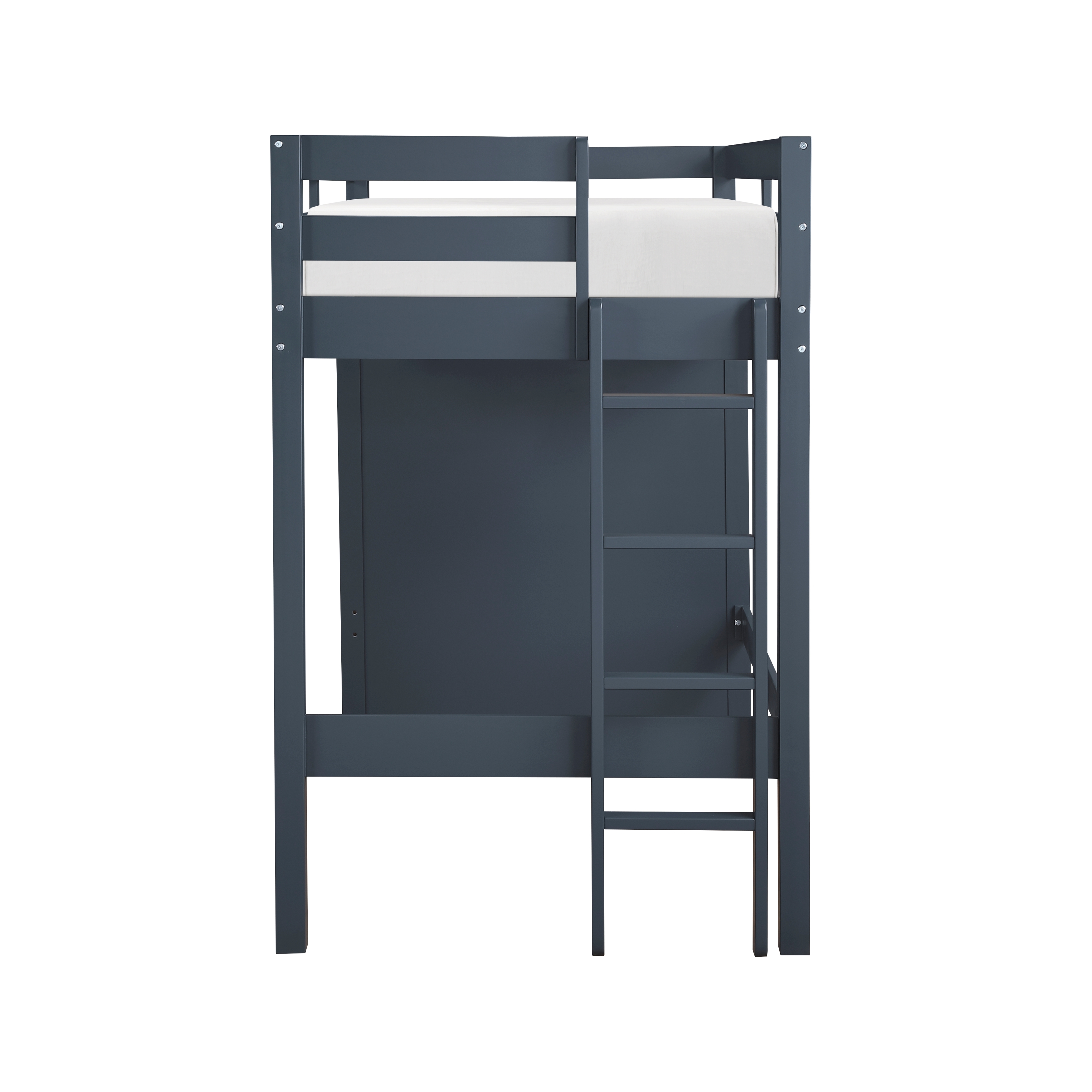 Homelegance Sloane Twin/Full Loft Bunk Bed with Hidden Desk