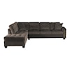 Homelegance Emilio 2-Piece Reversible Sectional