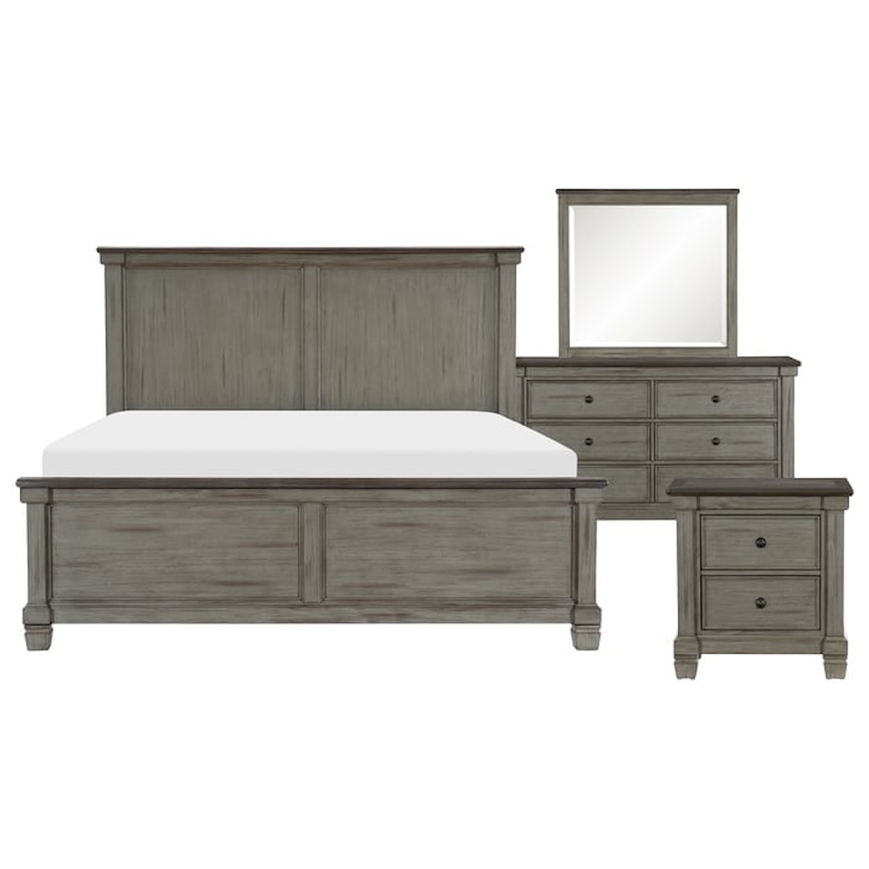 Homelegance Furniture Weaver 4-Piece Queen Bedroom Set
