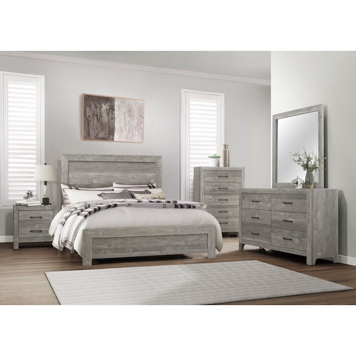 Homelegance Corbin Queen Bed in a Box