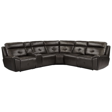 6-Piece Reclining Sectional