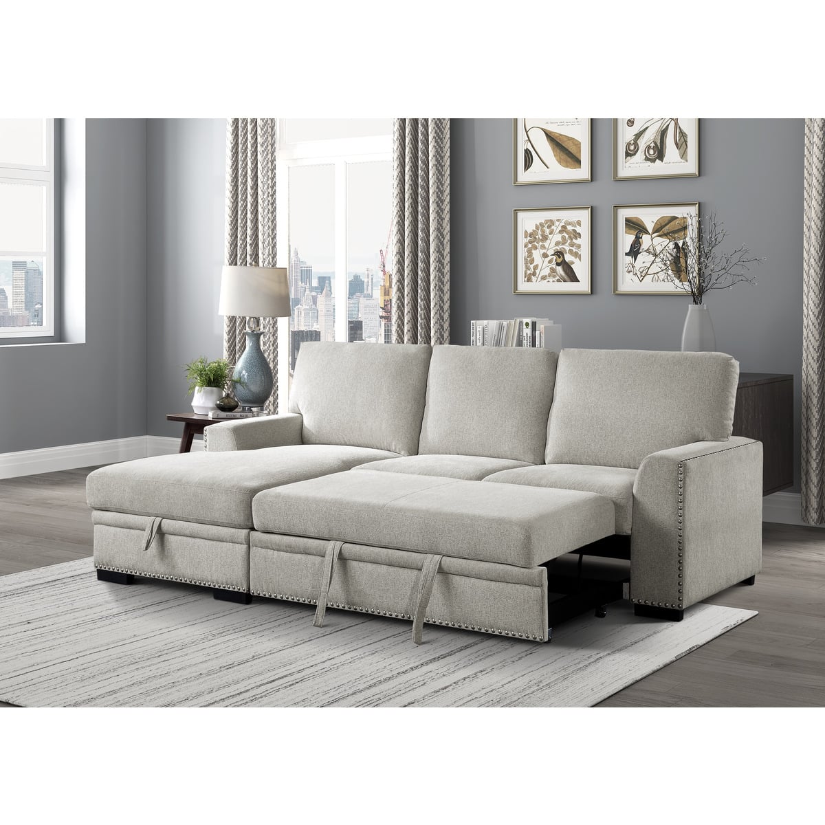 Homelegance Morelia 2-Piece Sectional Sofa