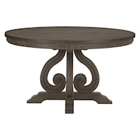 Traditional Round Dining Table