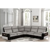 Homelegance Laertes 5-Piece Power Reclining Sectional Sofa
