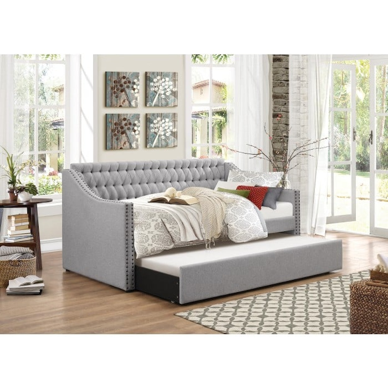 Homelegance Furniture Tulney Daybed with Trundle