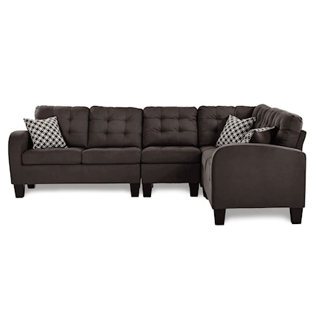 2-Piece Reversible Sectional