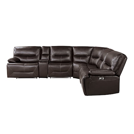 6-Piece Power Reclining Sectional Sofa