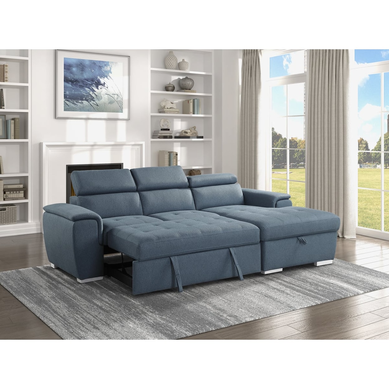 Homelegance Furniture Berel 2-Piece Sectional