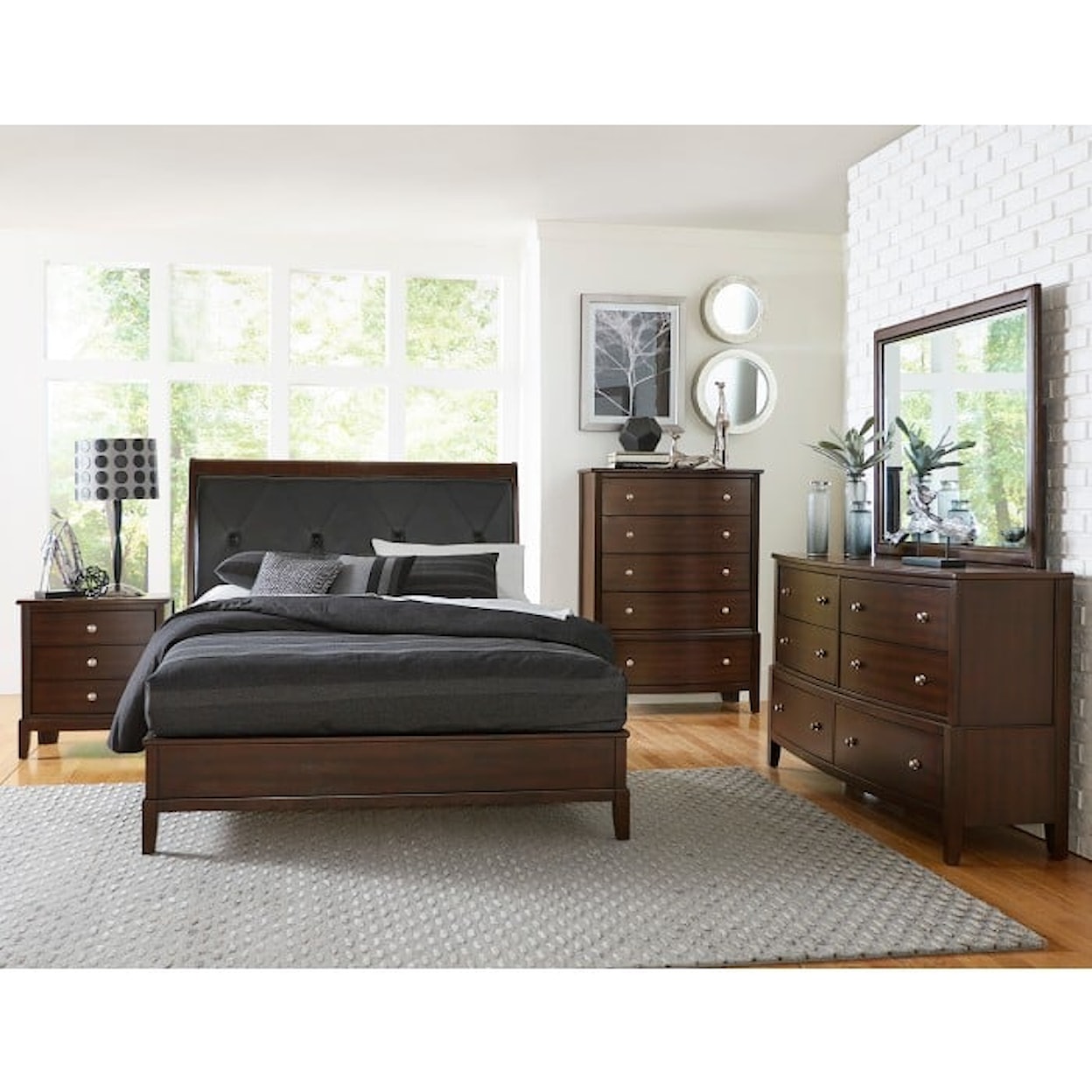 Homelegance Furniture Cotterill King Panel Bed