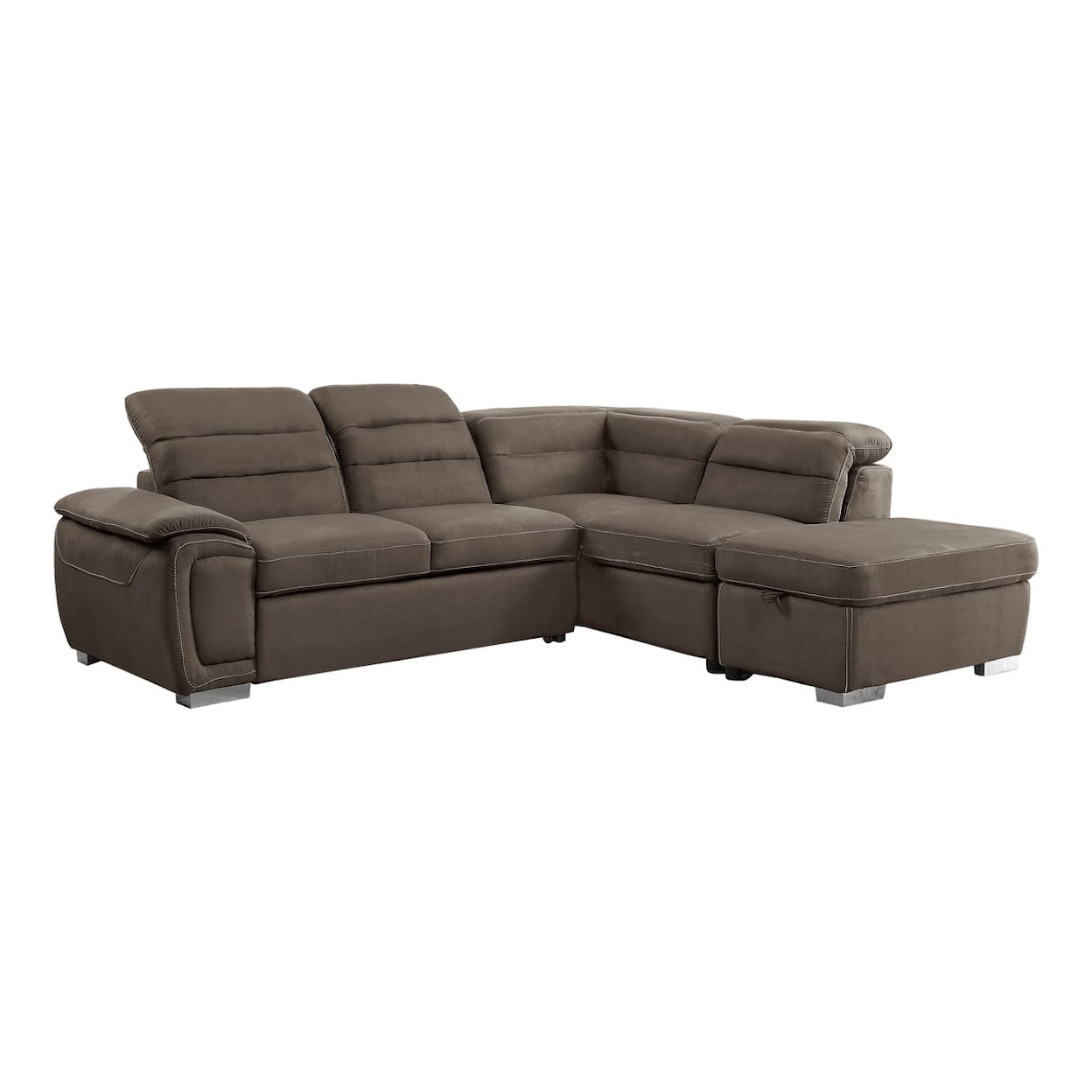 Homelegance Platina 3-Piece Sectional Sofa