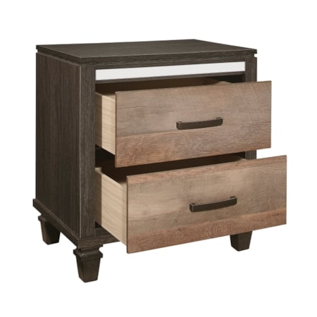 2-Drawer Nightstand