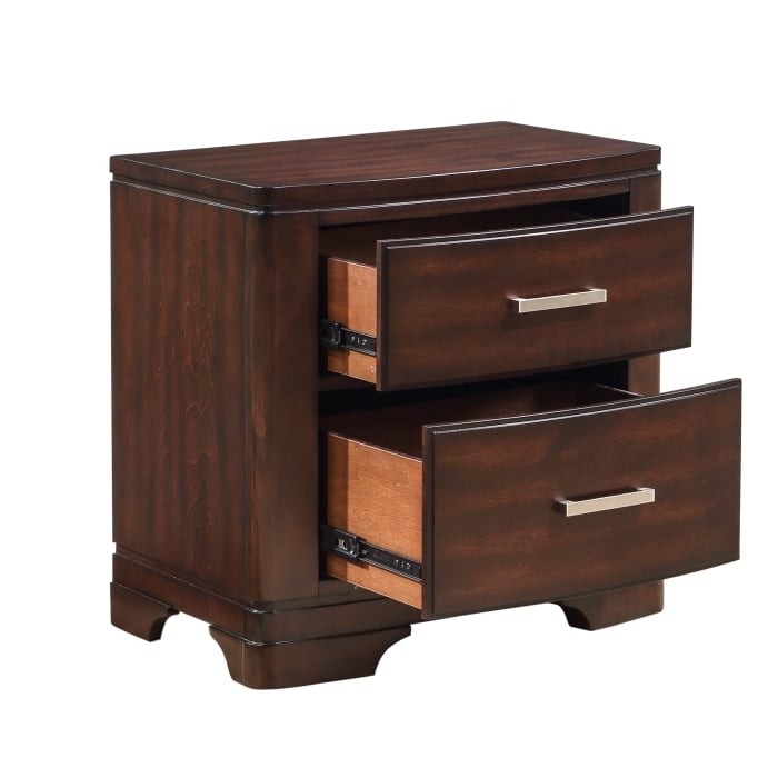 Homelegance Hudson 2-Drawer Nightstand