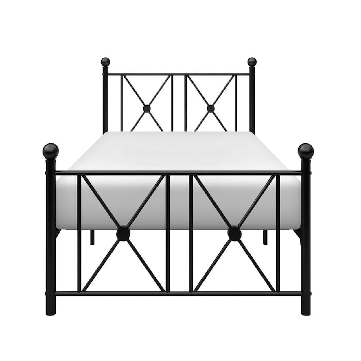 Homelegance Mardelle Twin Metal Platform Bed