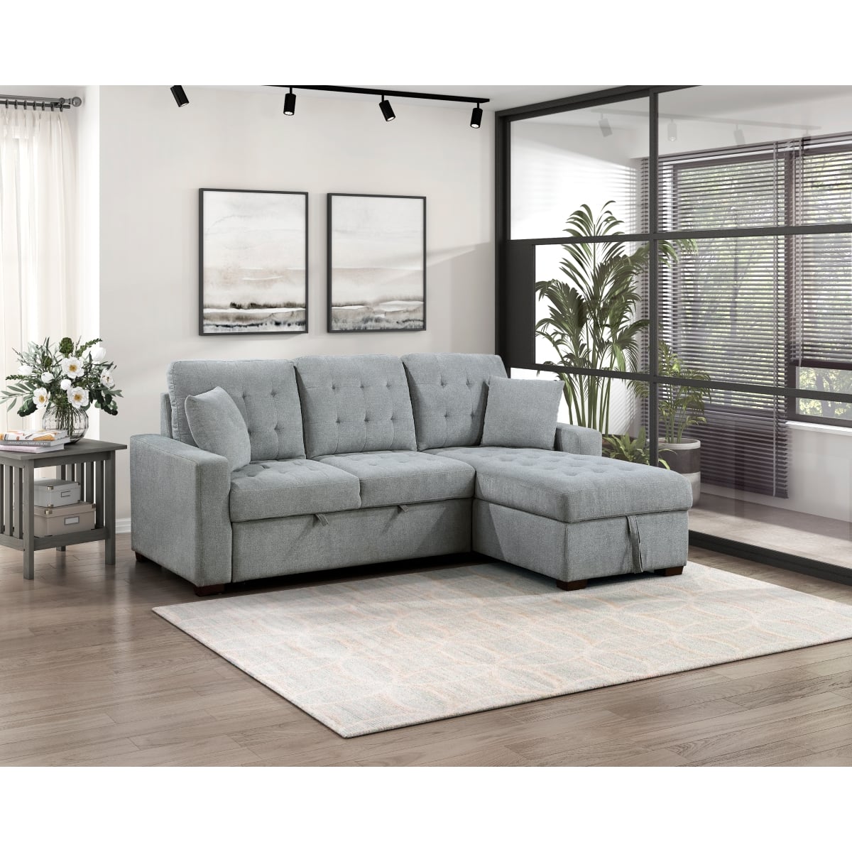 Homelegance Waitsfield 2-Piece Sectional Sofa