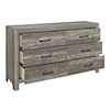 Homelegance Furniture Corbin 6-Drawer Dresser