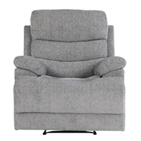 Casual Power Recliner with Power Headrest and USB Port