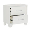 Homelegance Furniture Kerren 2-Drawer Nightstand