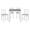 Homelegance Furniture Lowell 5-Piece Counter Height Dining Set